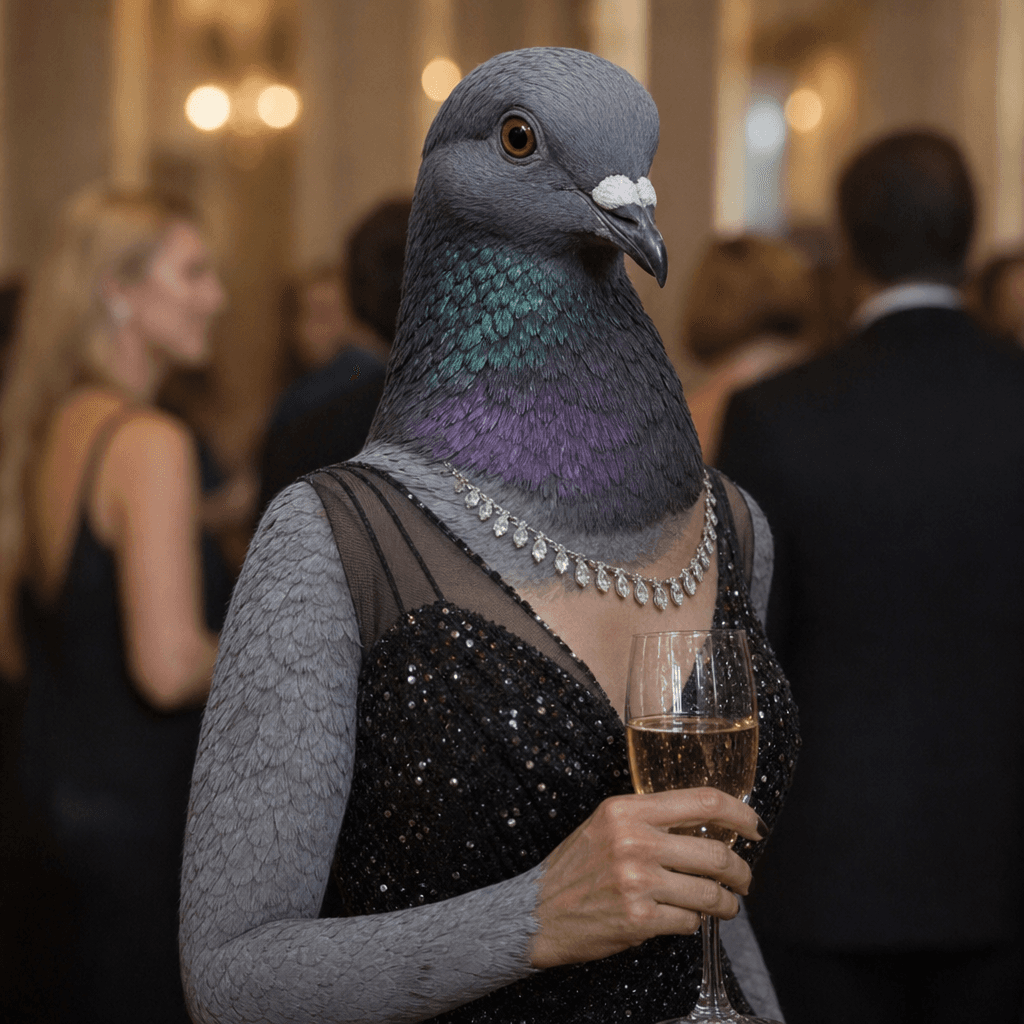 Glam Pigeon
