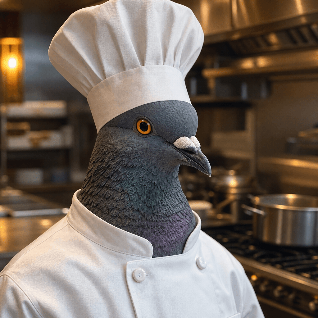 Chef Pigeon